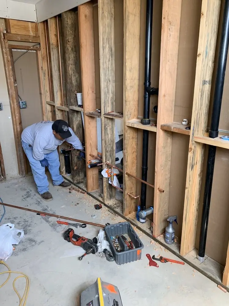 Commercial rough-in plumbing for Gas Line Repair in City Island